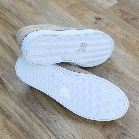 🔹️NWT Chaps Tan Chase Canvas Lace-up Sneakers Men's 8 - Picture 9 of 11